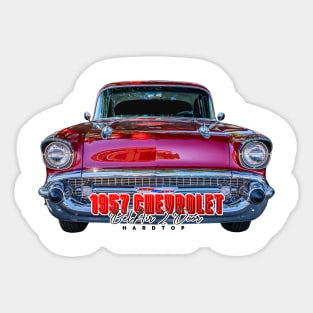 1957 Chevrolet Bel Air 2 Door Hardtop Sticker